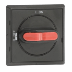 MANIJA SELECTOR NEGRO/ROJO, TAM. 3, FIJACION CON TORNILLOS PARA OT16-125FT