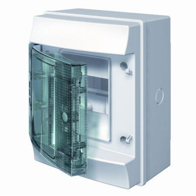 GABINETE MISTRAL IP65 - 4 MODULOS, 1 FILA, SOBREPONER (202x152x117 mm)