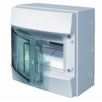 GABINETE MISTRAL IP65 - 8 MODULOS, 1 FILA, SOBREPONER (250x232x154 mm)