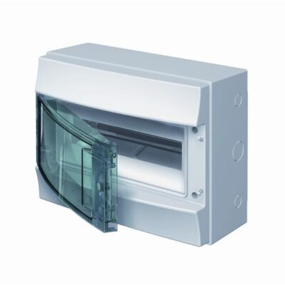 GABINETE MISTRAL IP65 - 12 MODULOS, 1 FILA, SOBREPONER (250x320x155 mm)