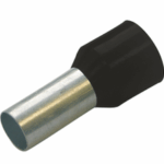 PUNTERAS DIN AISLADAS, CALIBRE 16 AWG (500 PZAS) - NEGRO 1.5/8