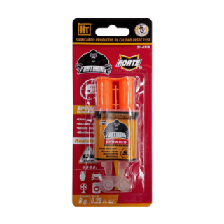 ADHESIVO EPÓXIDO EN JERINGA 8 ML (0.28 OZ) TRANSPARENTE 5 MINUTOS