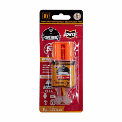 ADHESIVO EPÓXIDO EN JERINGA 8 ML (0.28 OZ) TRANSPARENTE 5 MINUTOS