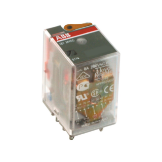 RELEVADOR UNIVERSAL 2 CONTACTOS 10 AMP. BOBINA 230 VCA, 8 PINES