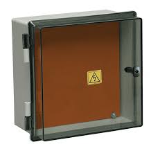 ROKER - CAJA PLASTICA HERMETICA TAPA TRANSPARENTE, (200x200x126 mm), (230x245x145 mm), GRIS, IP65