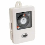 RELOJ PANDA DE VOLTAJE DUAL 110 O 230 V MONOFASICO CON GABINETE