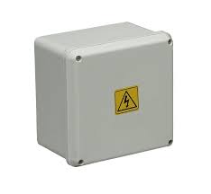 CAJA PLASTICA HERMETICA TAPA CIEGA, (283x283x185mm), (315x330x210mm), GRIS, IP65 - ROKER