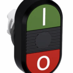 BOTON DOBLE TECLA, I/O, VERDE/ROJO, 22mm, NO ILUMINADO - MPD2-11B