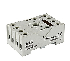 BASE PARA RELEVADOR CR-U DE 2 CONTACTOS (8 PINES), SMALL SOCKET