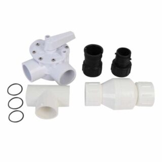 Kit de desvío para paneles solares flexibles para piscina ECOHEAT-KITD