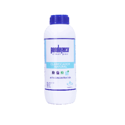 Paquete con 12 litros clarificador natural para piscinas PP-CLARIPLUS-C12L
