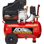 Compresor Moto Lubricado 120V 2850Rpm 2.5Hp 25Lt 115Psi Horizontal+Manguera Y Pistola De Gravedad
