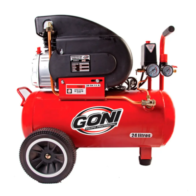 Compresor Moto Lubricado 120 Volt 3400 Rpm 2.5 Hp 24 Lt. 115Psi Horizontal