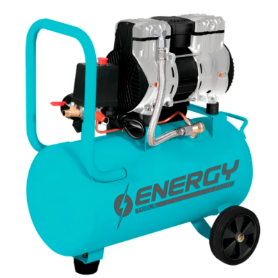 Compresor Sin Aceite 1,100W, 1.5Hp, 24L, Caudal 167L/Min, 73Db, 120V-60Hz, 8Bar 116Psi, 1 Motor