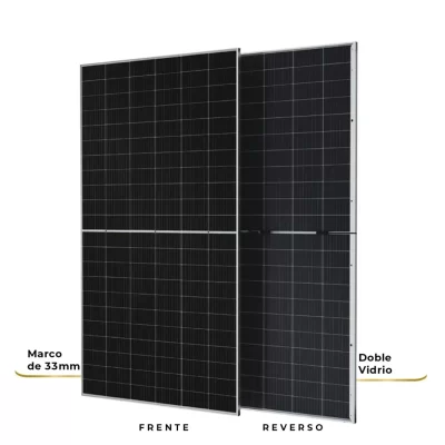 MÓDULO CON CÉLULAS FOTOVOLTAICAS BIFACIALES TIPO N CONNERA-720BFC