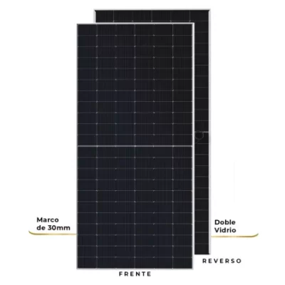 PANEL SOLAR BIFACIAL TIPO N DE 620W-668.5W