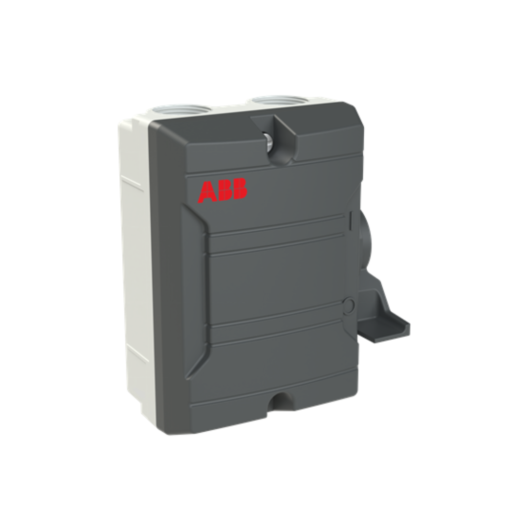 SECCIONADOR EN GABINETE 3P + N, 1 NA, 16 AMP. (130x110x60 mm), IP65, GRIS (SAFETY SWITCH)